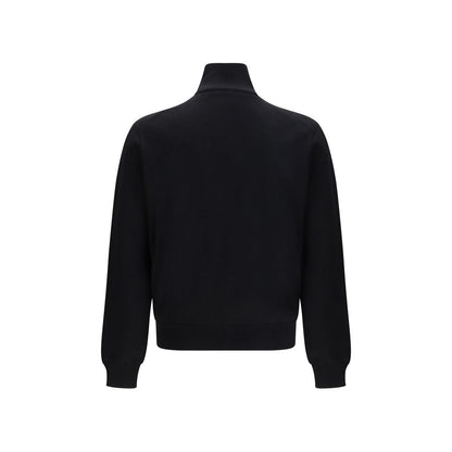 Black Fleece Wool Bomber