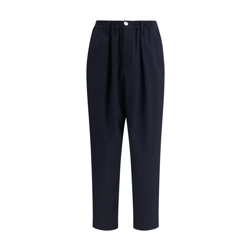 Blue Wool Oves Aries Casual Pants