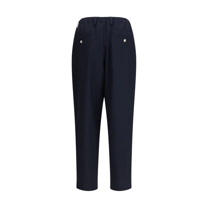 Blue Wool Oves Aries Casual Pants
