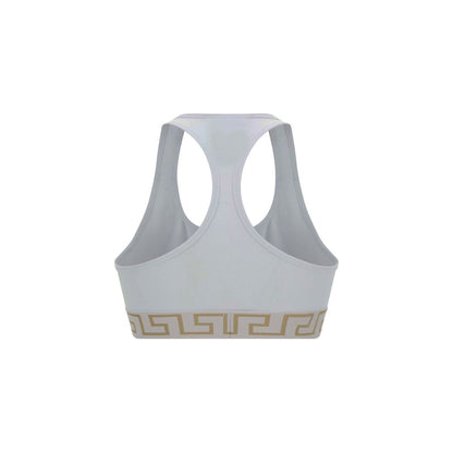 White Cotton Sport Bra