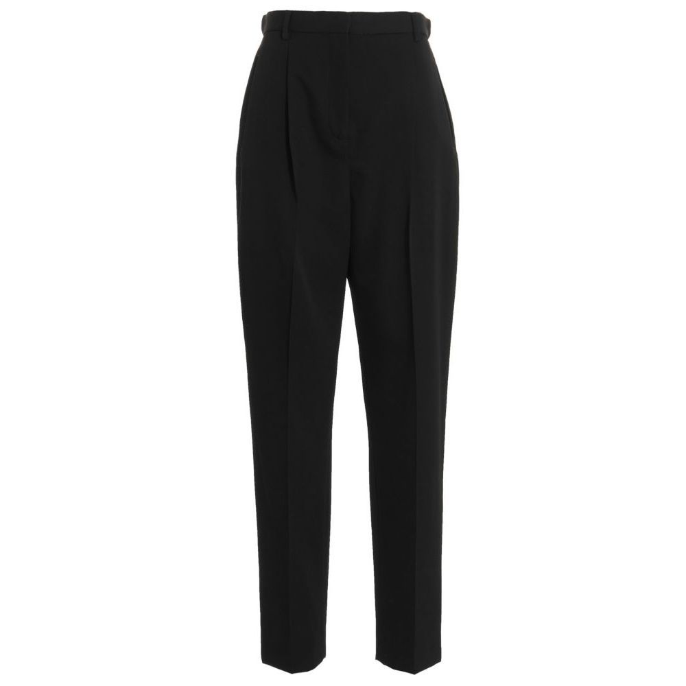 Black Polyester Dress Pants