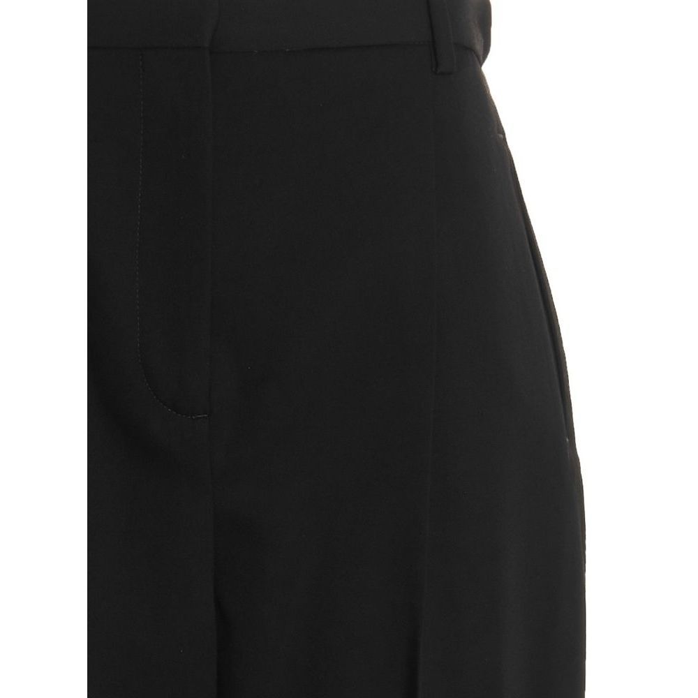 Black Polyester Dress Pants