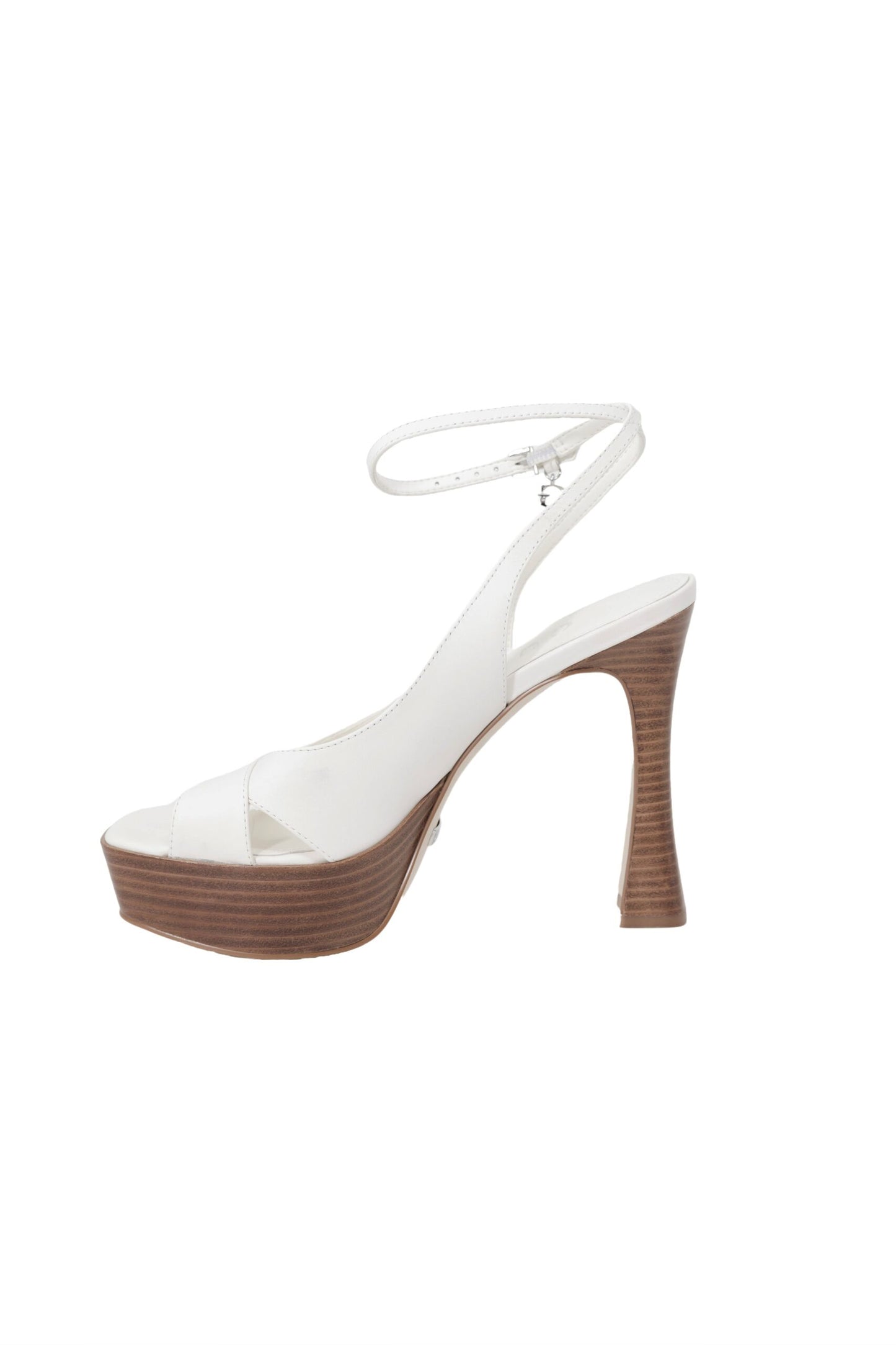 Beige Other Fibres Platform Sandals