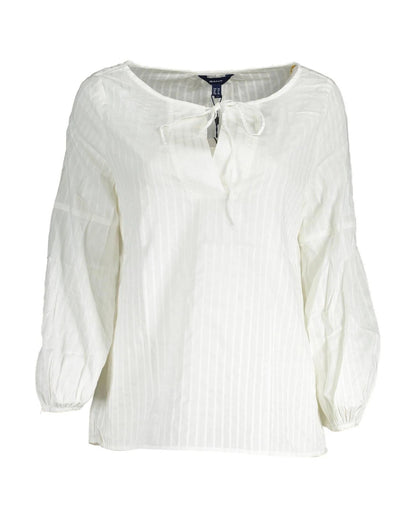 White Cotton Blouse