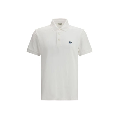 White Cotton Polo Shirt