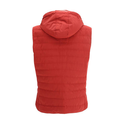 Multicolor Polyester Sleveless Jacket