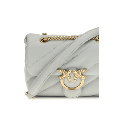 Gray Calf Leather Bos Taurus Shoulder Bag