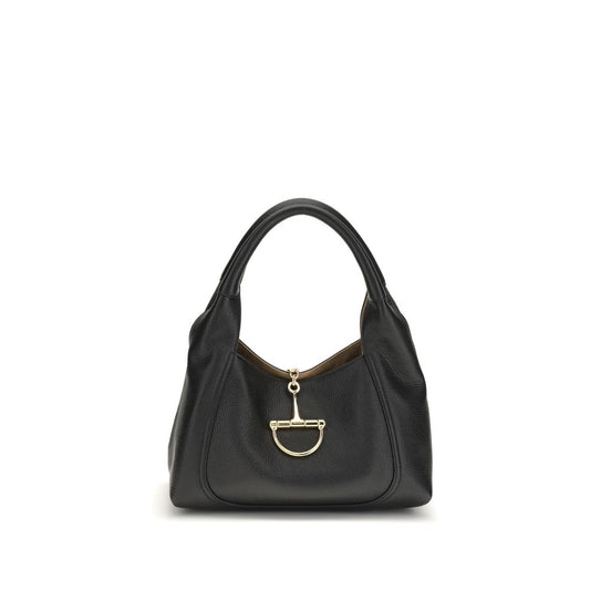 Black Calf Leather Bos Taurus Shoulder Bag