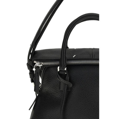 Black Calf Leather Bos Taurus Handbag