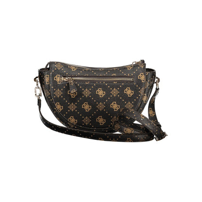 Marrone Poliuretano Women Handbag