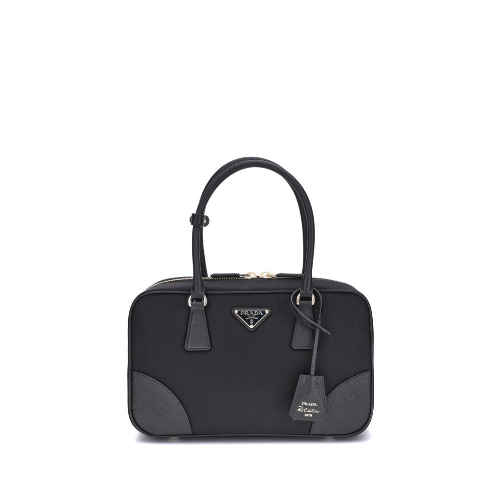 Black Nylon Handbag
