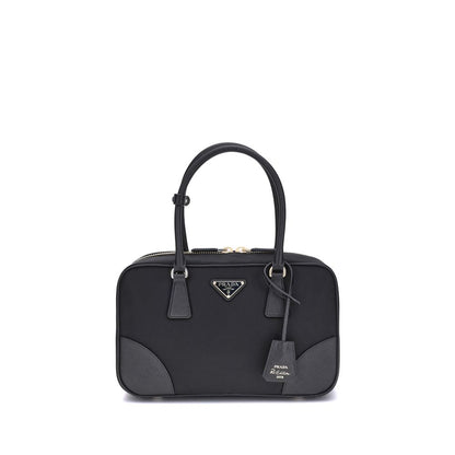 Black Nylon Handbag