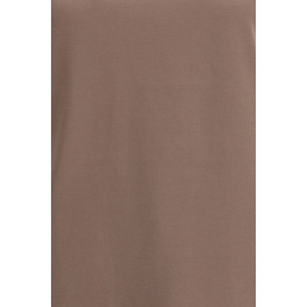 Brown Cotton T-Shirt