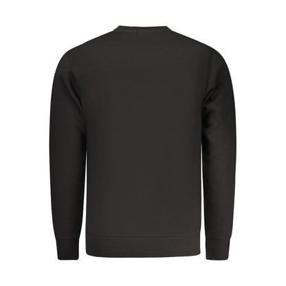 Black Cotton Men's Sweatshirt