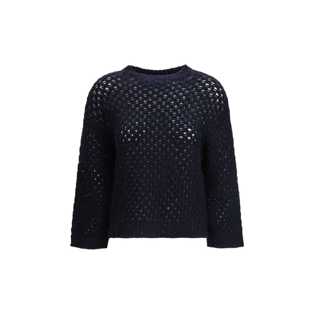 Black Fleece Wool Sweatshirt