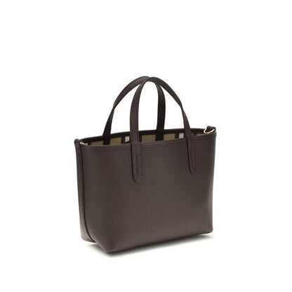 Beige Calf Leather Bos Taurus Shoulder Bag