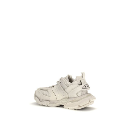 Beige Polyethylene Athletic Sneakers