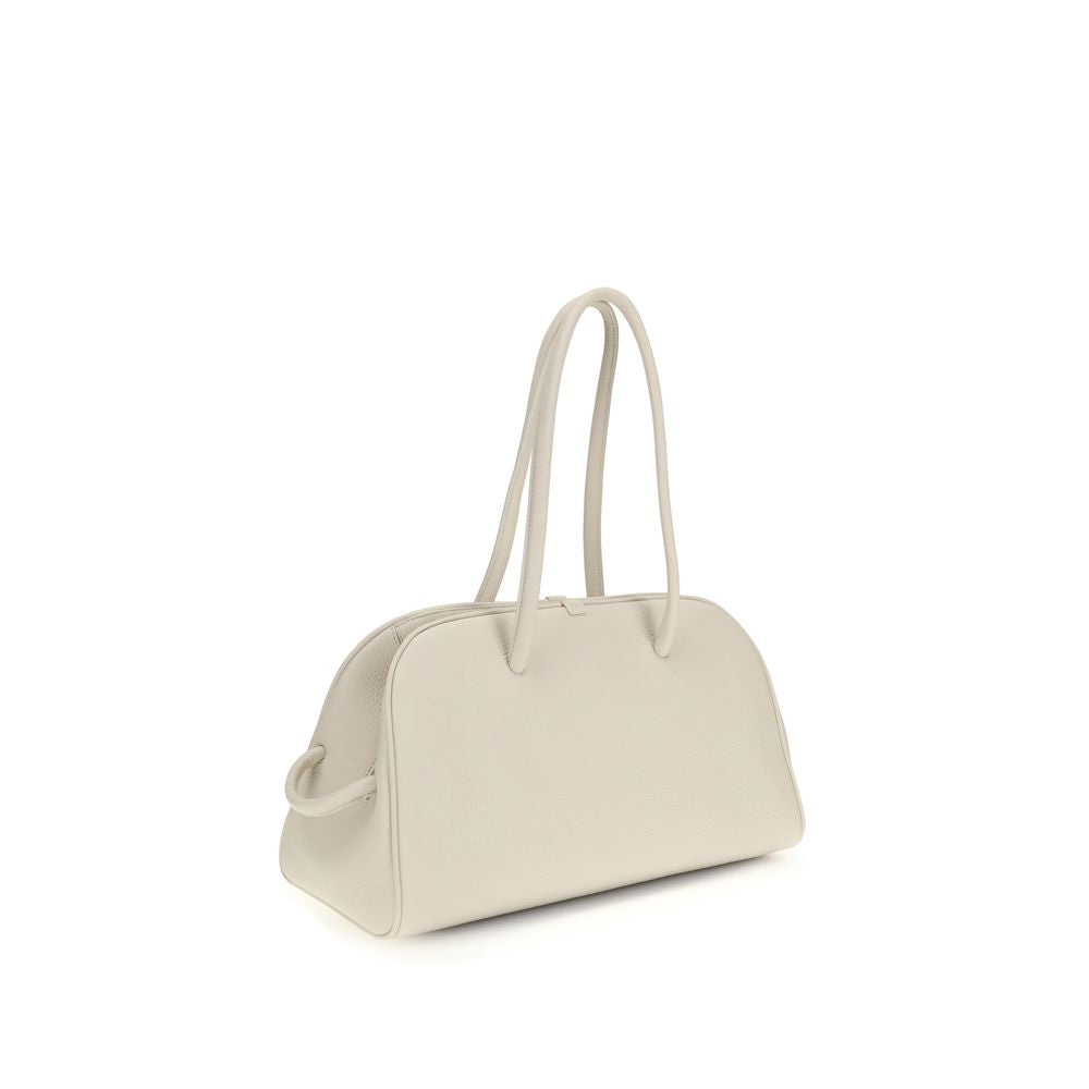 White Calf Leather Bos Taurus Shoulder Bag