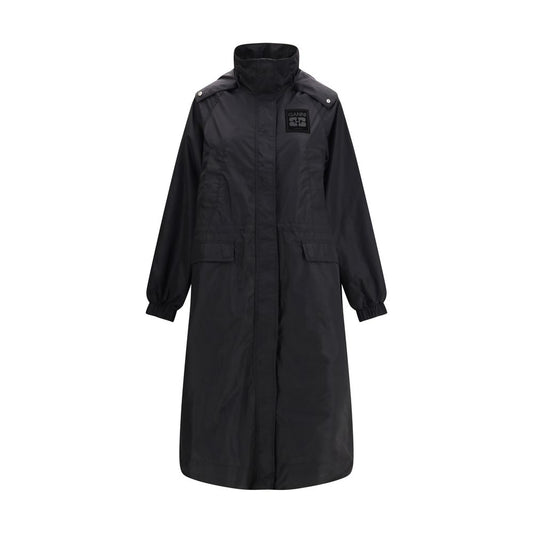 Black Nylon Coat