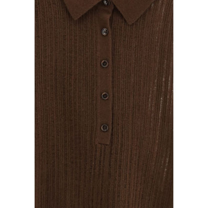 Brown Cashmere Sweatshirt