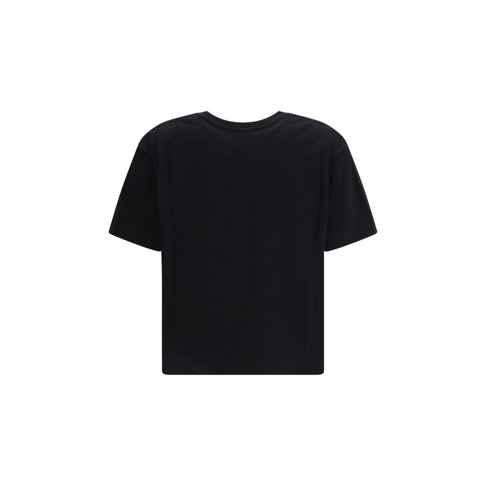 Black Cotton T-Shirt