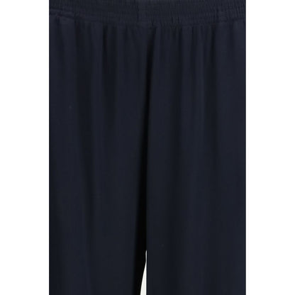 Blue Viscose Pants