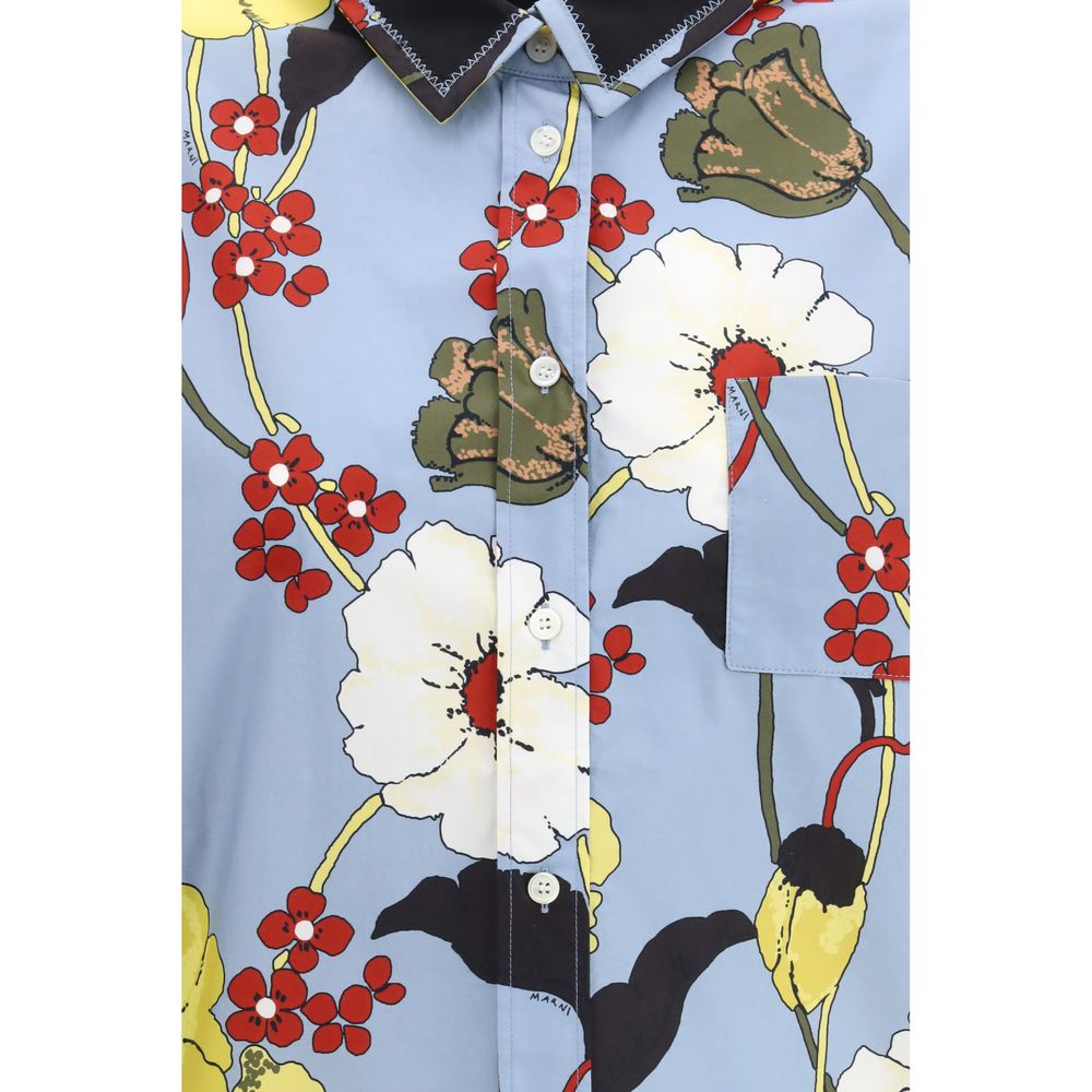 Multicolor Cotton Pattern Shirt