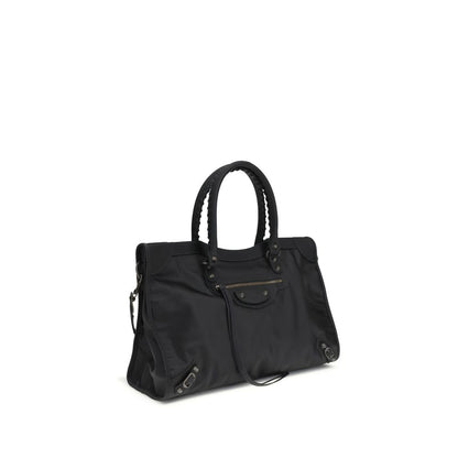 Black Polyamide Handbag