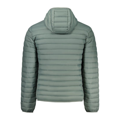 Verde Poliestere Men Jacket