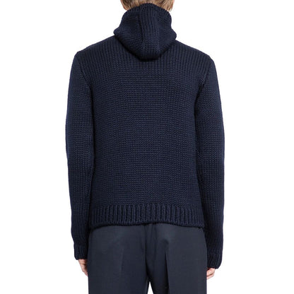 Blue Wool Sweatshirt