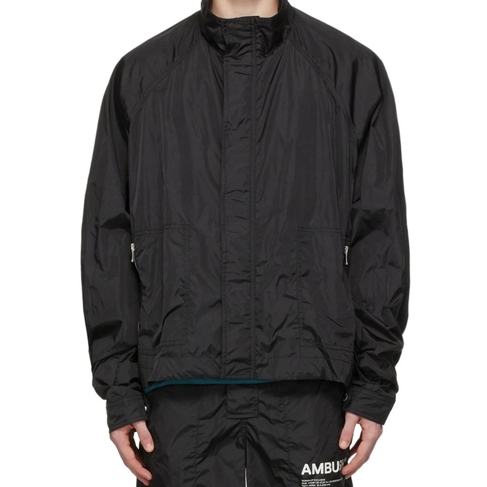 Black Polyamide Shell Jacket