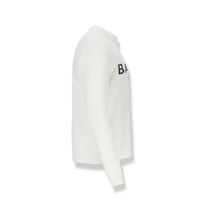 White Cotton Sweatshirt