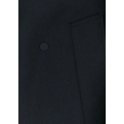 Black Polyester Coat