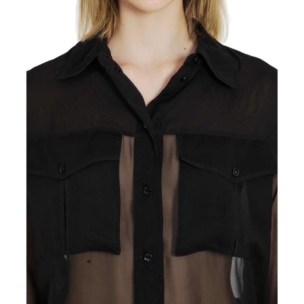 Black Denim Shirt