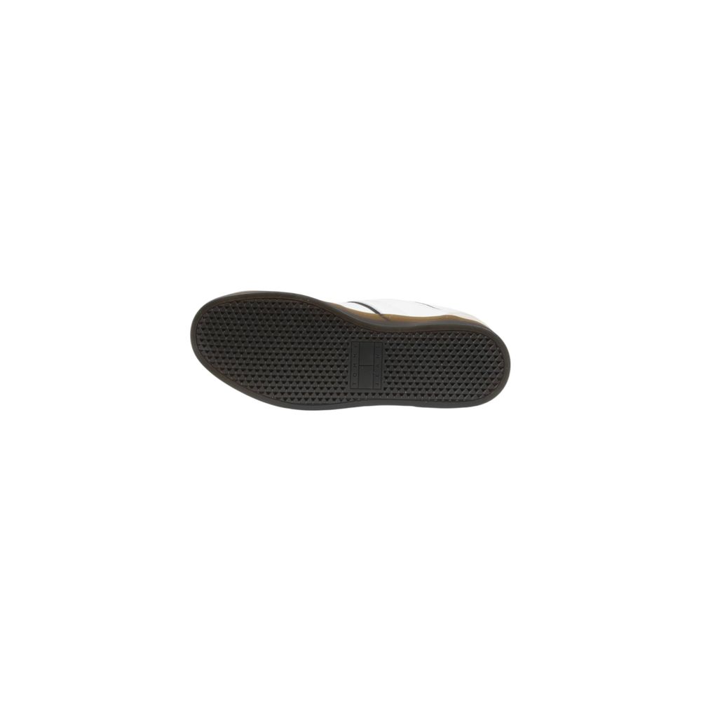 Black Leather Low Top Sneakers