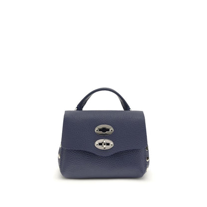 Blue Calf Leather Bos Taurus Shoulder Bag