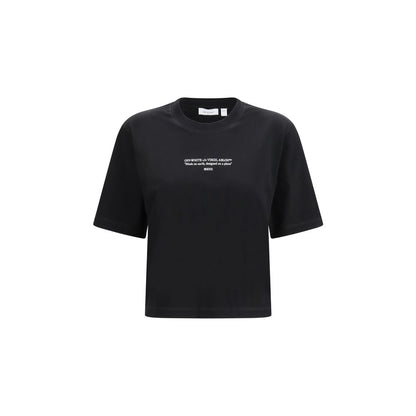 Black Cotton T-Shirt