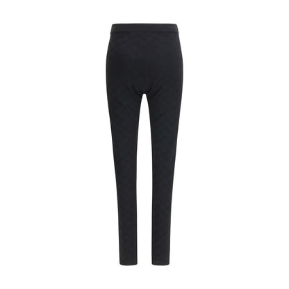Black Viscose Leggings