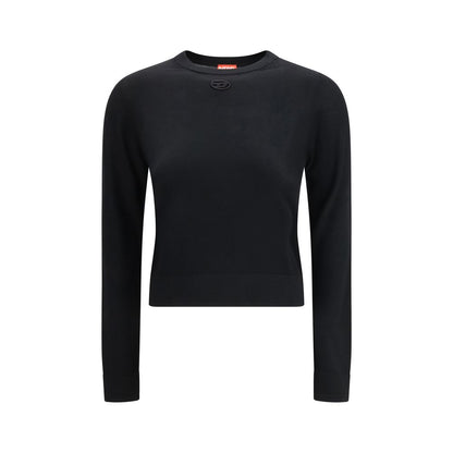 Black Wool Sweatshirt