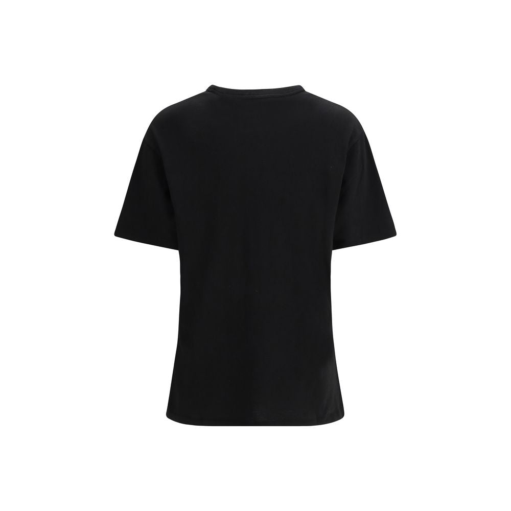 Black Cotton T-Shirt