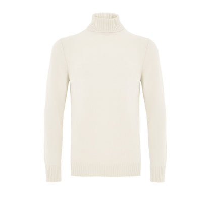 White Wool Turtleneck