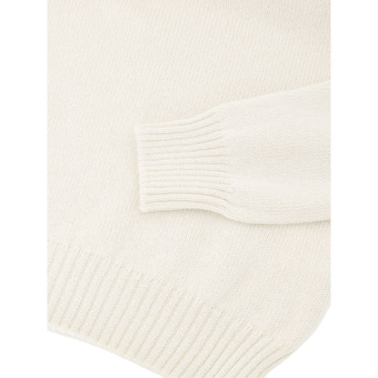 White Wool Turtleneck