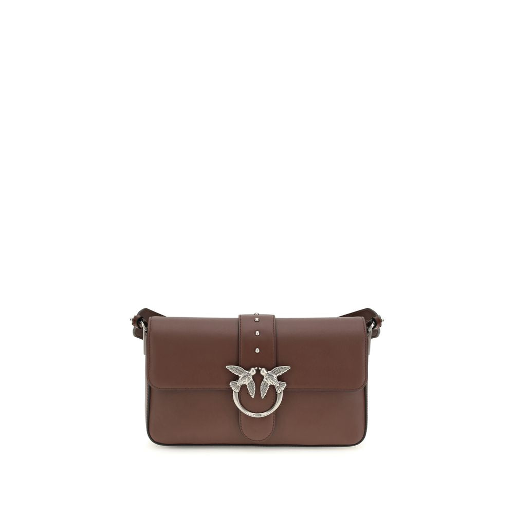 Brown Leather Shoulder Bag