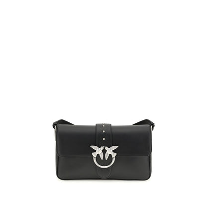 Black Leather Shoulder Bag