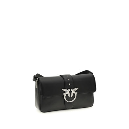 Black Leather Shoulder Bag