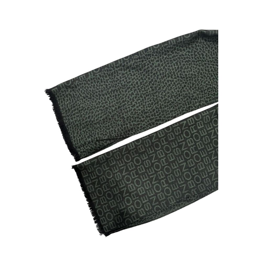 Green Wool Unisex Scarf