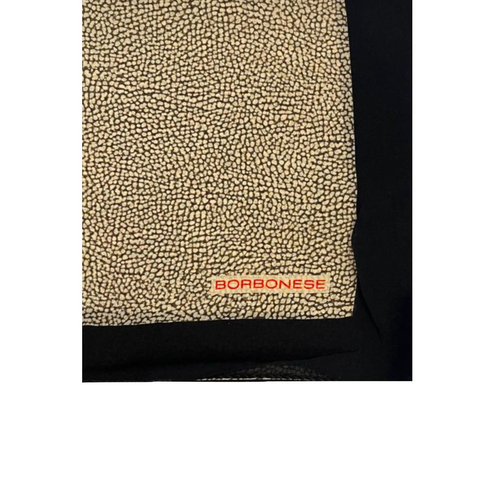 Black Silk Women Scarf