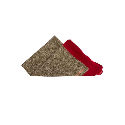 Red Silk Women Scarf