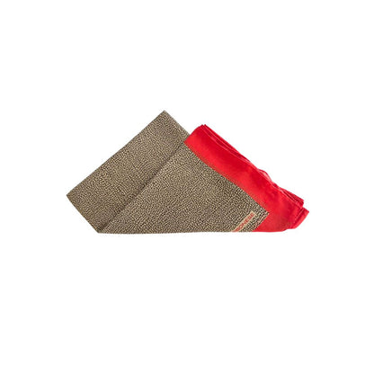 Red Silk Women Scarf