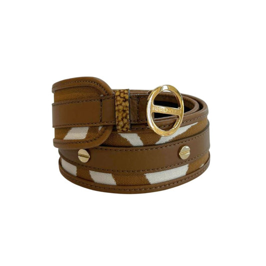Brown Genuine Leather Women Belt
